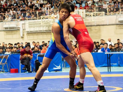全国高校生グレコローマン選手権 2026年の写真25