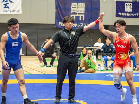 文部科学大臣杯 令和7年度 全日本大学レスリンググレコローマンレスリング選手権大会 2025年の写真1